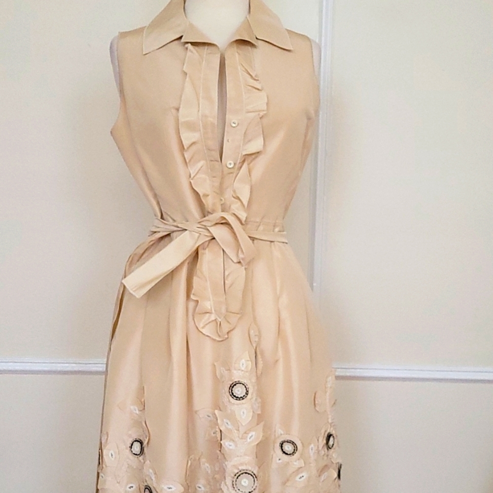 Oscar de la Renta embellished dress
